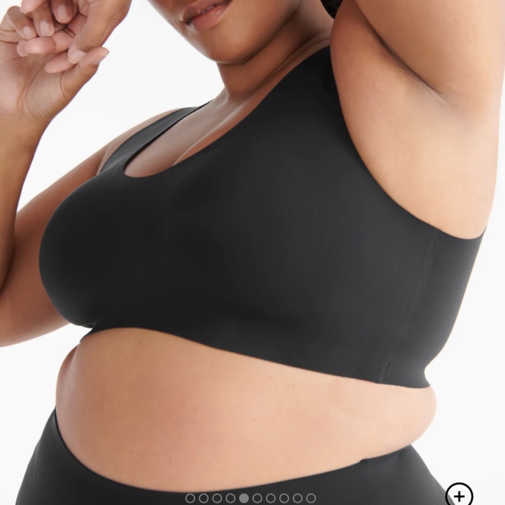 Knix LuxeLift Pullover Bra Black size 6+ - Picture 5 of 7